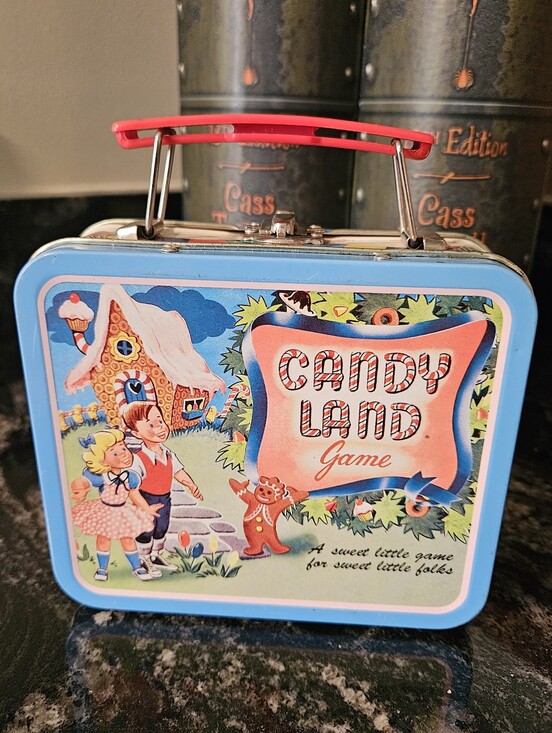 Hasbro Other - Vintage Candy Land Game Miniature Metal Lunch Box Tin (1998 Series)